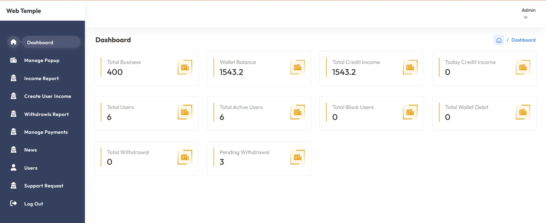 Admin Operations Suite